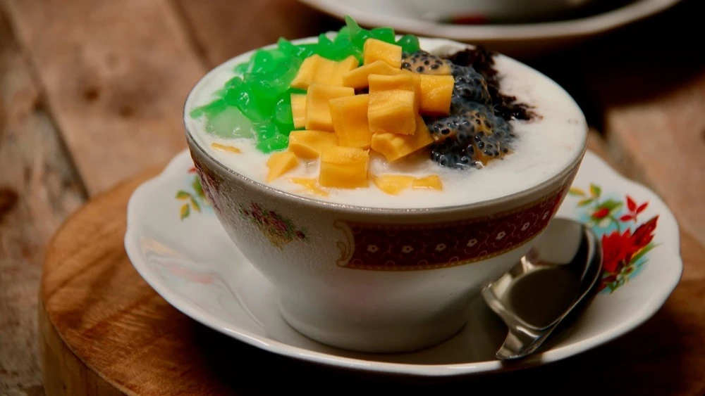 dessert khas jawa tengah es dawet telasih